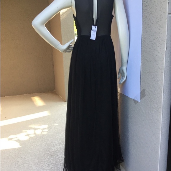 Black BOHO CHIC TUILE DRESS - Picture 9 of 9